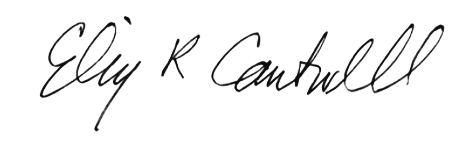 Betsy Cantwell's signature