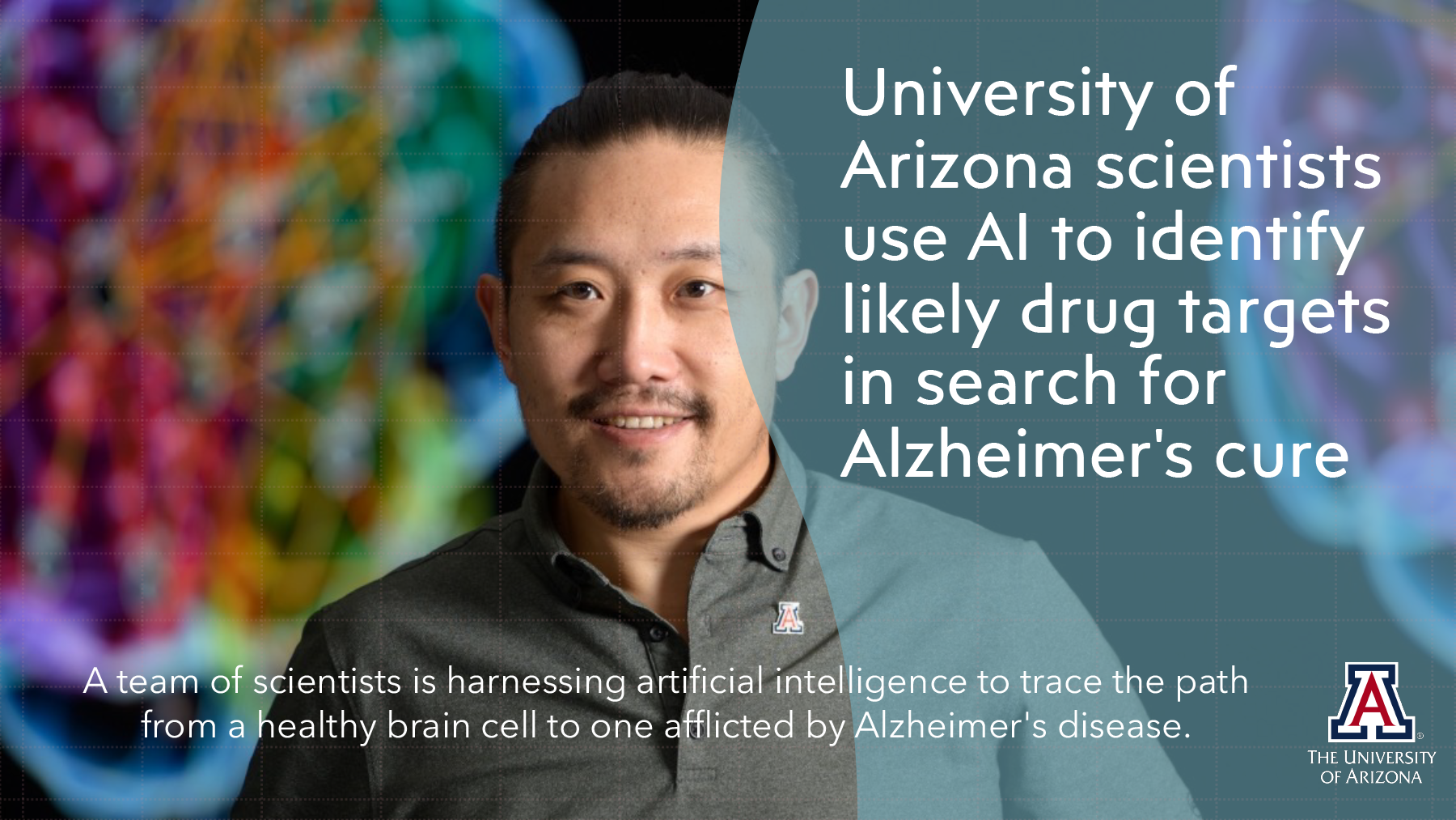 UArizona scientists use AI to identify likely drug targets in search for Alzheimer's cure
