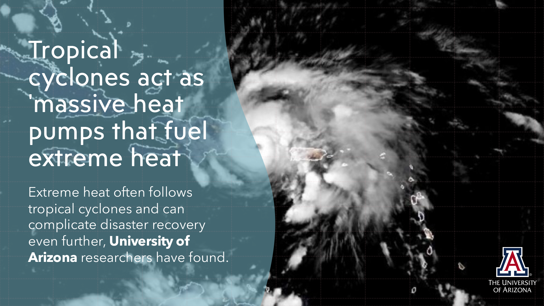 Tropical cyclones act as 'massive heat pumps that fuel extreme heat