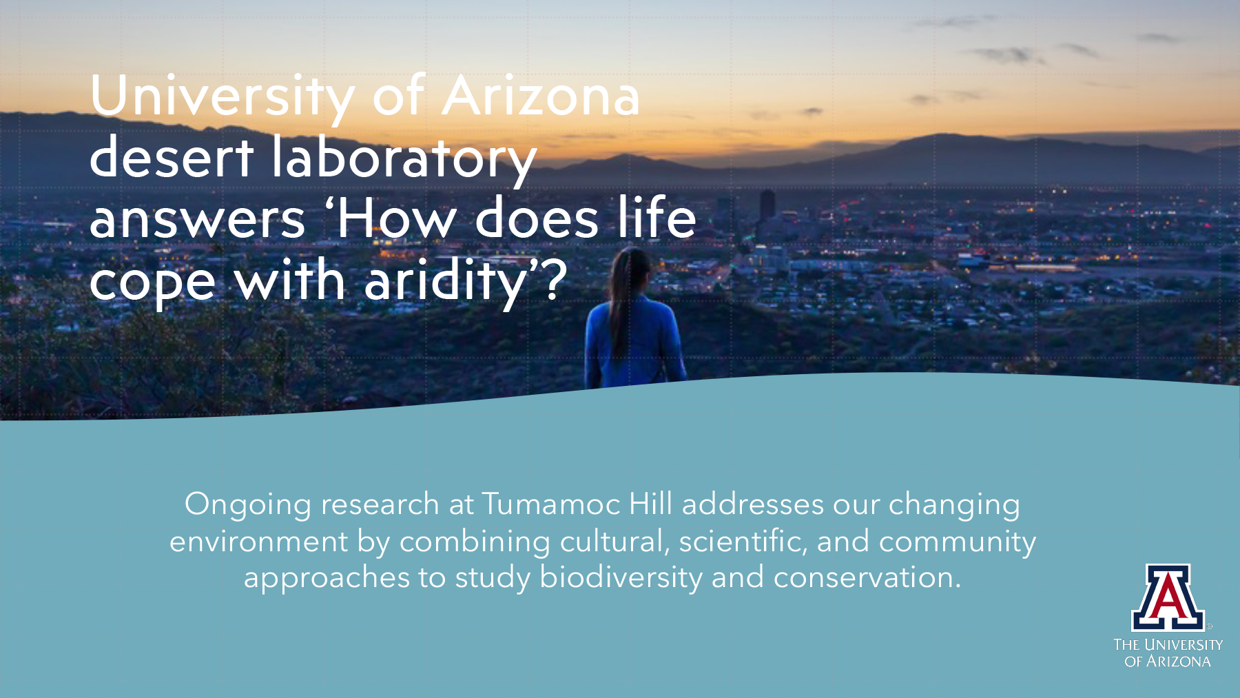 University of Arizona desert laboratory answers ‘How does life cope with aridity’?