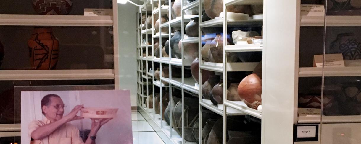 The pottery vault at Arizona State Museum
