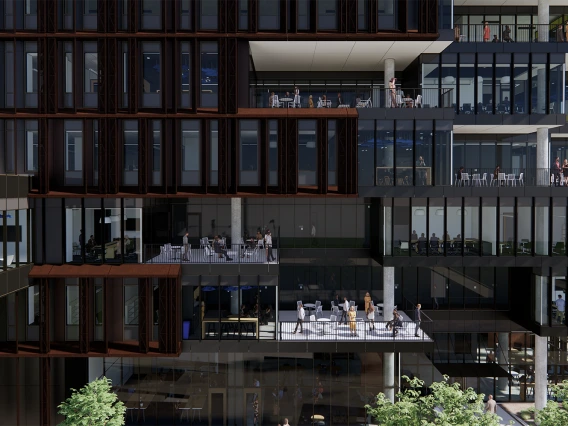 Rendering of the Grand Challenges Research Building