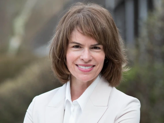 Woman smiling