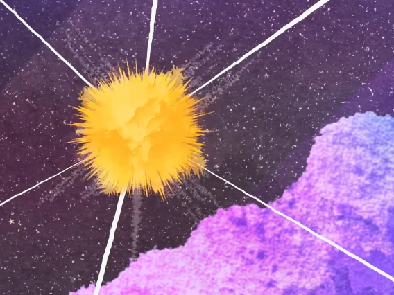 still from a video about fusion energy 