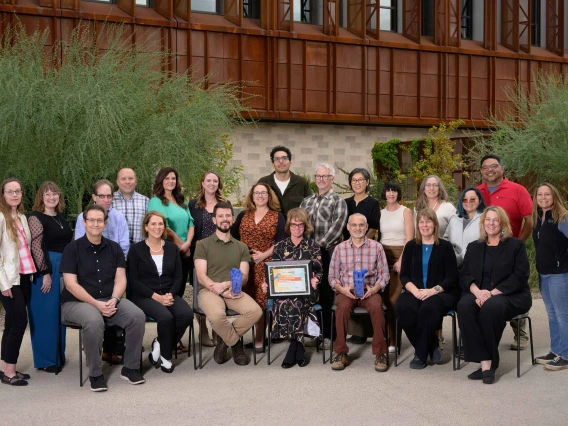 Group photo of 22 people