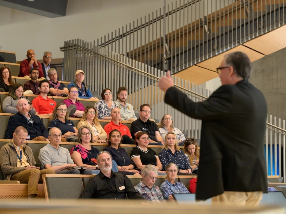 Town Hall, HSIB, Office of research and Partnerships, ORP, October, 2025, Tomas Diaz de la Rubia