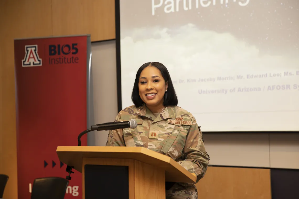 Air Force Office of Scientific Research Symposium, UArizona.