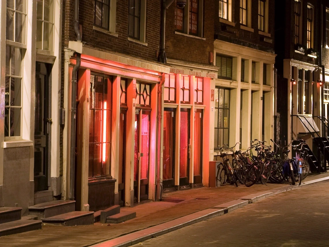 Image of Red Light District in Amsterdam