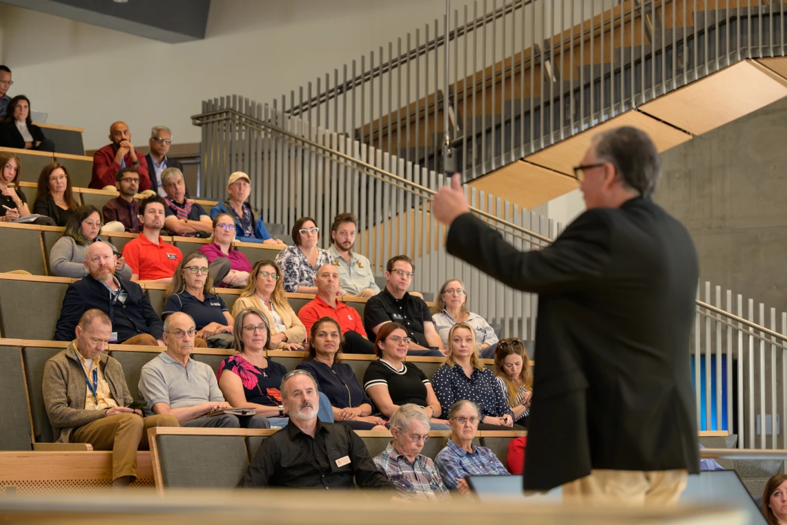 Town Hall, HSIB, Office of research and Partnerships, ORP, October, 2025, Tomas Diaz de la Rubia