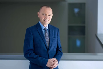 Portrait of cancer researcher Dr. Dan Theodorescu