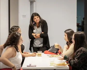 Deputy Undersecretary for Farm Production and Conservation Gloria Montaño Greene meets with UArizona students on campus 