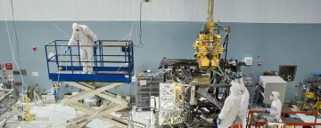 Installation of the NIRCam on to the James Webb Space Telescope, University of Arizona