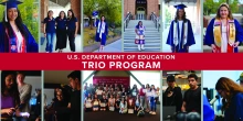 Images of TRIO students