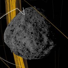 illustration of asteroid Bennu