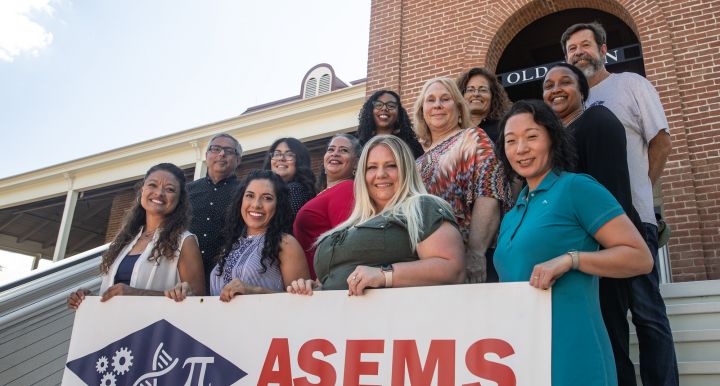 The ASEMS program staff, Advisory Board, and faculty mentors, 2021-2022